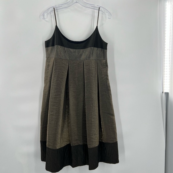 Laundry Shelli Segal grey silver dress size 8 - Picture 7 of 9